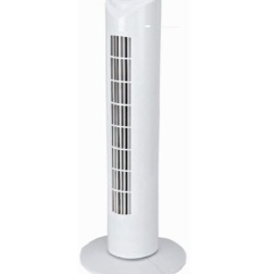 Zephir PH81 - Ventilatore a Torretta, 45 W, 3 velocità, Timer 2 h, 230V~50Hz, Bianco, Altezza 80 cm